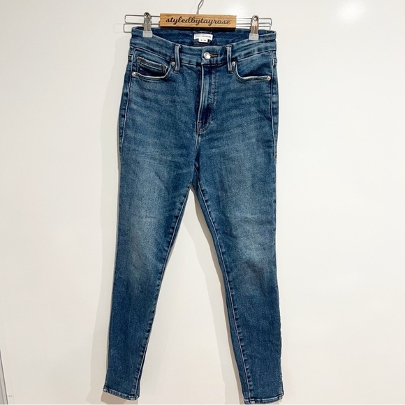 Good American Good Waist Jean Split Hem - Picture 2 of 10